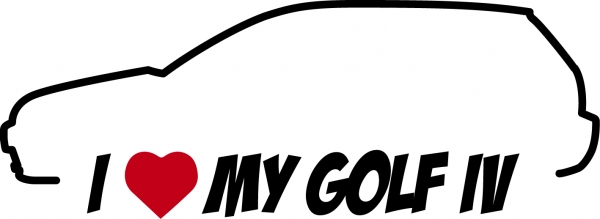 I LOVE MY GOLF 4 3 TÜRER